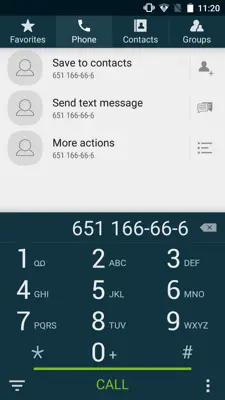 True Phone Dialer and Contacts android App screenshot 0